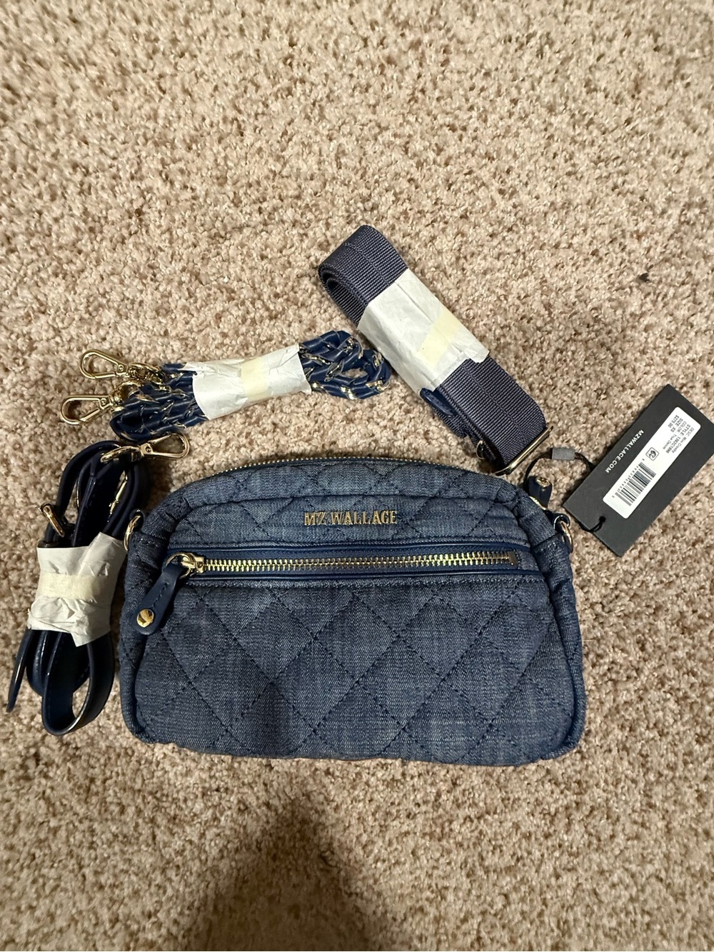MZ WALLACE MINI CROSBY CROSSBODY